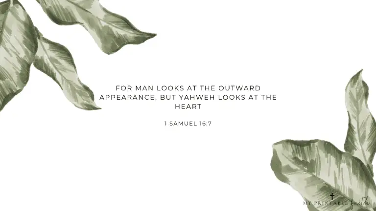 1 Samuel 16:7 – FREE Desktop Wallpaper