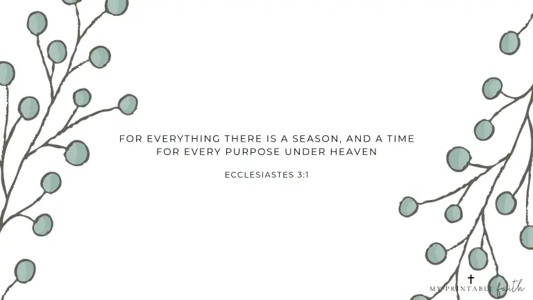 Ecclesiastes 3:1 – FREE Desktop Wallpaper