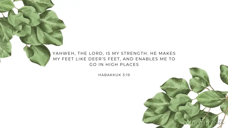 Habakkuk 3:19 – FREE Desktop Wallpaper
