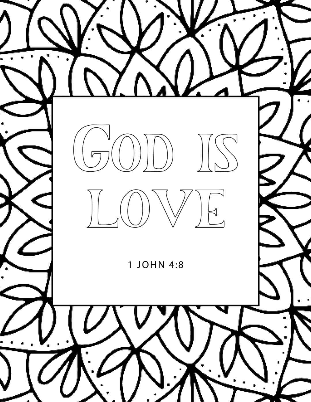 Coloring Pages For Adults Love Bible Verse Coloring Pages