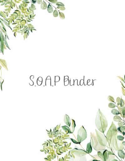 10 Printable SOAP Bible Study Binder Covers - My Printable Faith