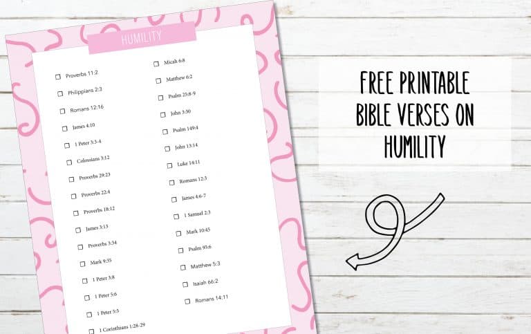 31 Bible Verses on Humility {Plus FREE Printable Bible Reading Plan}