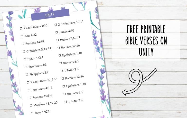 21 Bible Verses on Unity