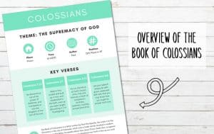 Overview of the Book of Colossians
