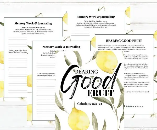 Bearing Good Fruit Galatians