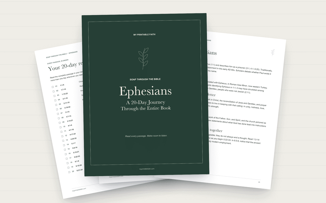 SOAP - Ephesians FREE Download