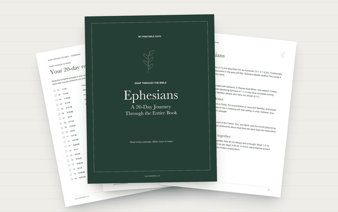 SOAP - Ephesians FREE Download