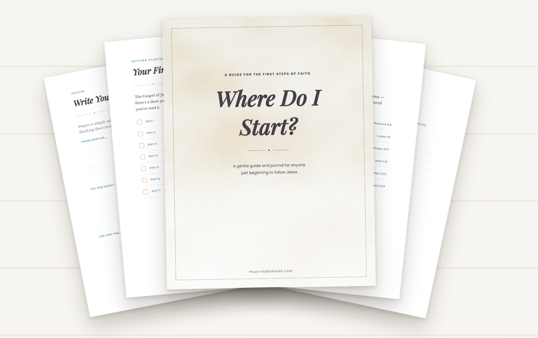 Where Do I Start? A FREE Guide & Journal for Beginners
